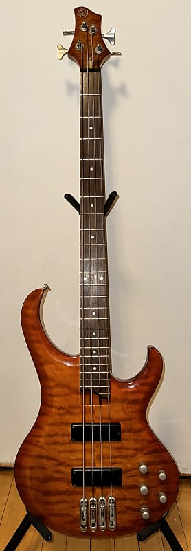 Ibanez BTB 570 2000's - Orange Quilted Maple | Reverb