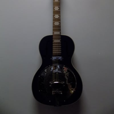 Recording King RPH-R2-MBL Dirty 30s Minnie Bucker Resonator Guitar w/ Pickup - Wabash Blue image 2