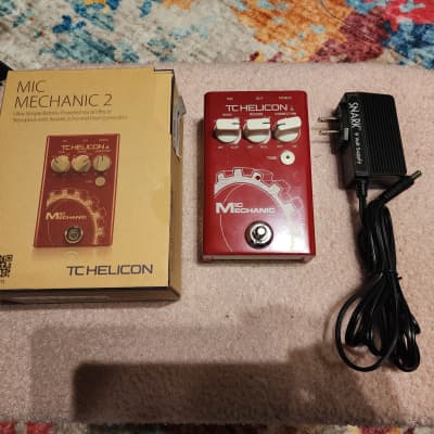 TC HELICON Mic Mechanic 2 ボーカルエフェクター TC Helicon Mic Mechanic 2 Vocal Effects Pedal | Music & Arts