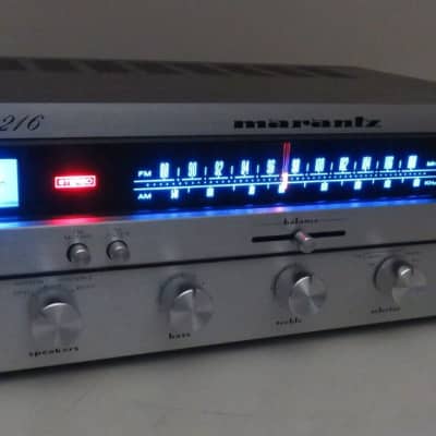MARANTZ 2216 RECEIVER WORKS PERFECT SERVICED FULLY RECAPPED MINT CONDITION image 3