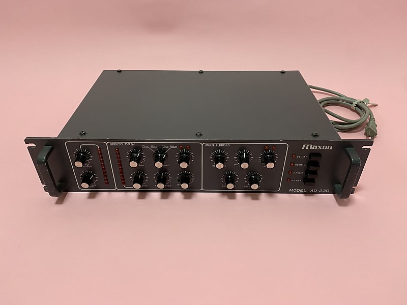 maxon AD-230 【VINTAGE】 Maxon AD-230 Delay Flanger, serviced ! | Reverb Norway