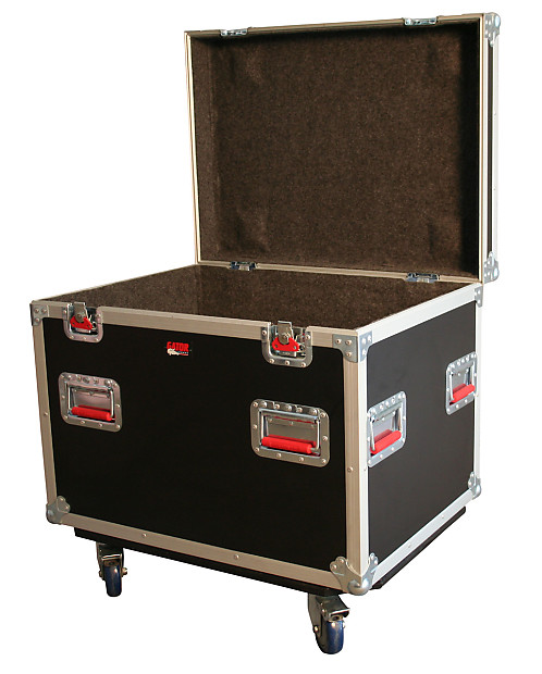 Gator G-TOURTRK3022HS Truck Pack Trunk 30x22x22" w/ Dividers and Casters image 1