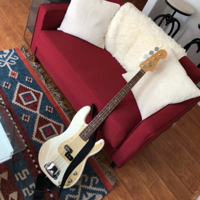 Fender American Vintage '57 Precision Bass 2011 Olympic White (Custom) image 2