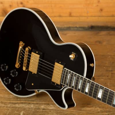 Gibson Custom Les Paul Custom w/Ebony Fingerboard Gloss Ebony image 5