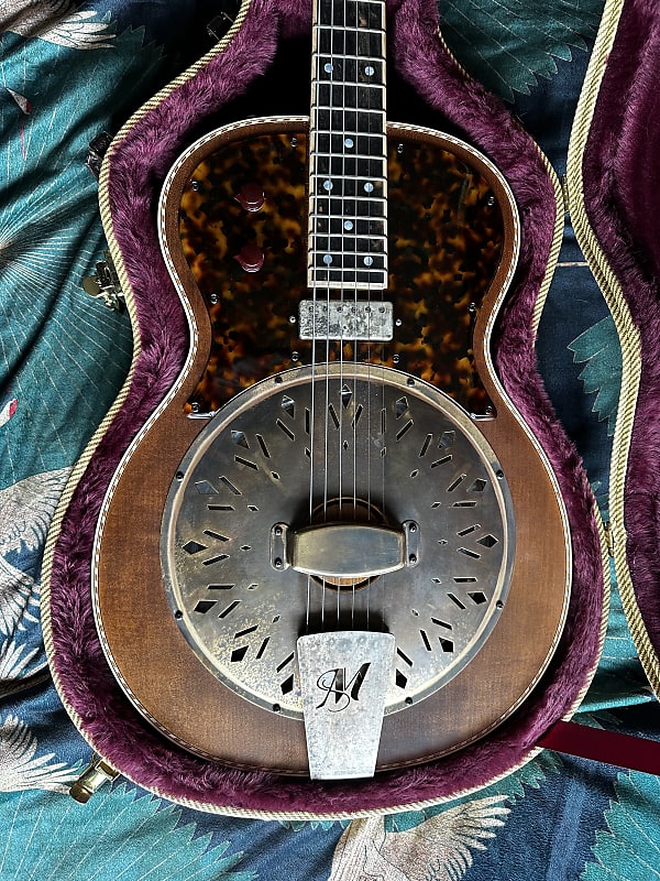 Mule Resophonic Mavis 2023 Electric Resonator Guitar Reverb