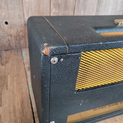 Marshall JMP Model 1992 Super Bass Head 100w 1969 - Black image 13