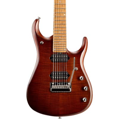 Music Man Petrucci JP15 7 Sahara Burst Flame Top | Reverb