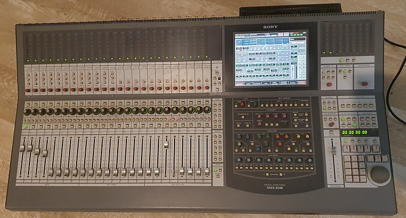 【激レア】SONY DMX-R100 48ch デジタルミキサー 激レア】SONY DMX-R100 48ch デジタルミキサー