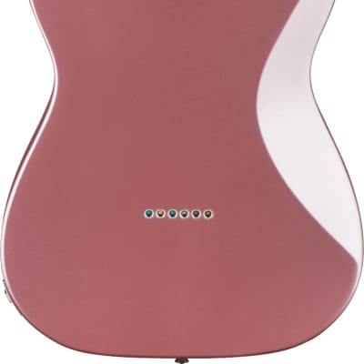 Fender Squier Affinity Telecaster Deluxe - Burgundy Mist w/ Gig Bag image 3