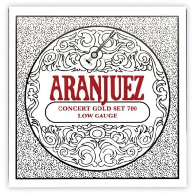 ARANJUEZ Classical Guitar Strings Concert Gold 700 Low Gauge 7840 for sale