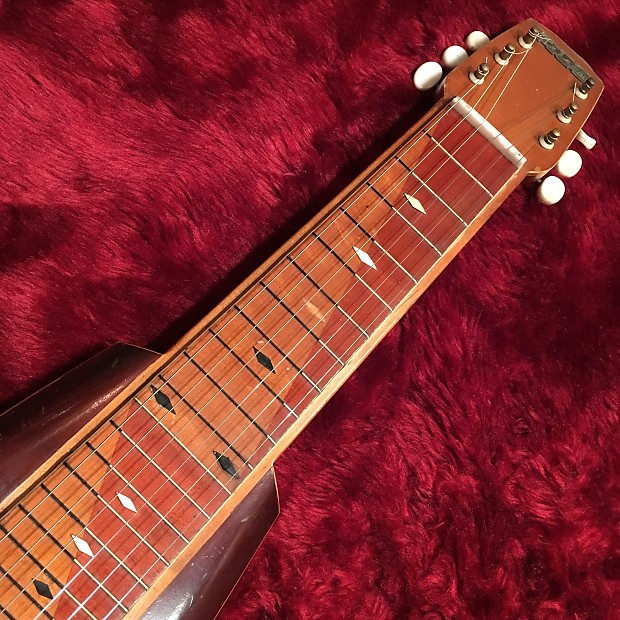 Teisco Model EG-M 1962 Lap Steel Guitar MIJ Vintage Japanese Cherry
