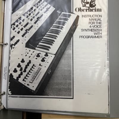 Oberheim EVS-1 Eight Voice Synthesizer 1975 - Black / Cream image 17