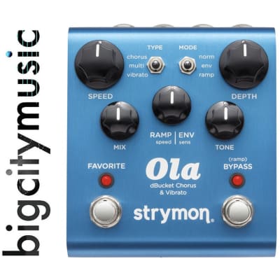 Strymon Ola dBucket Chorus & Vibrato Pedal | Reverb