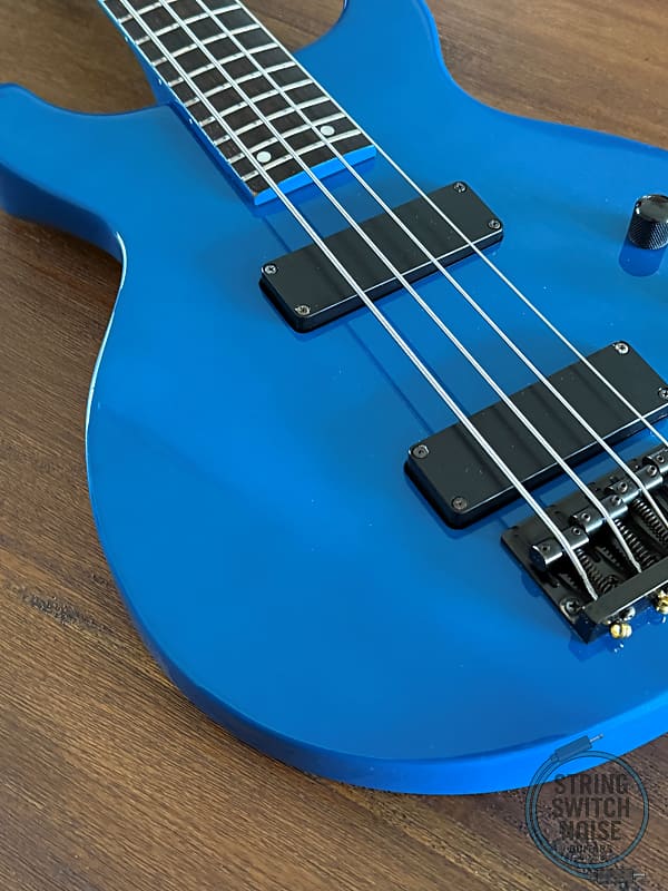 Edwards by ESP, TV Bass, EJ-78TV, Blue LUNA SEA, MIJ, 1990s | Reverb