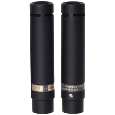 JOSEPHSON C42 コンデンサーマイク としや Josephson C42 Cardioid FET Condenser Mic - Matched Pair