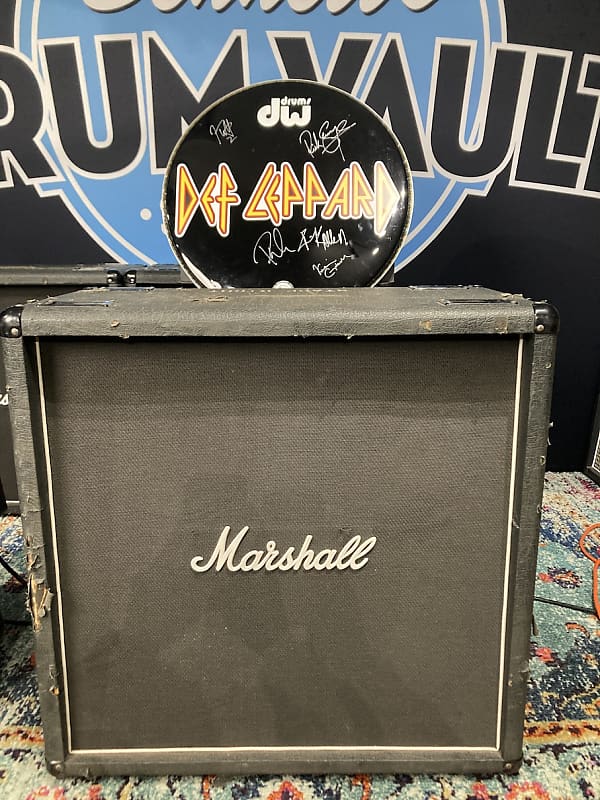 Vivian Campbell's Def Leppard, Marshall 1960 BV 4x12"  "Stage Right",  (DL #1018) image 1