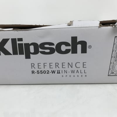 Klipsch R-5502-W-II White In-Wall Speaker image 2