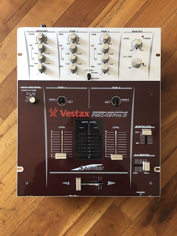 DJミキサー VESTAX PMC-05 PRO D SAMURAI