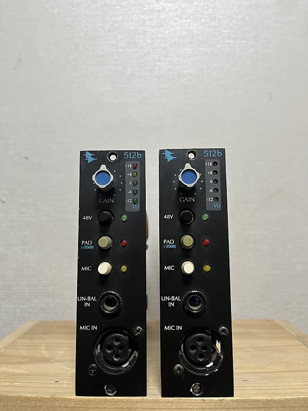 API 512B Vintage Mic Preamp Pair ! image 1