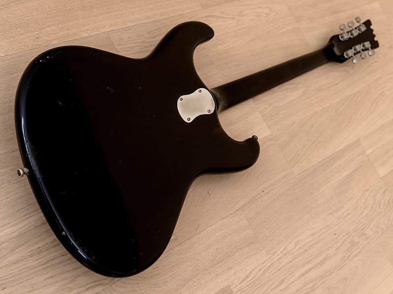 1964 Mosrite Ventures Model Vintage Electric Guitar Black