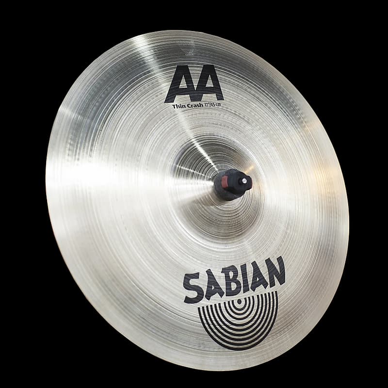 Sabian 17" AA Thin Crash Cymbal 2009 - 2010 image 1