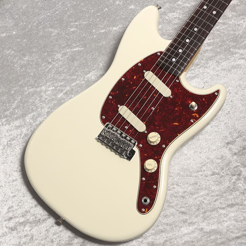 Fender Made in Japan CHAR MUSTANG Rosewood Fingerboard Olympic White [SN  JD20012395] [07/16]