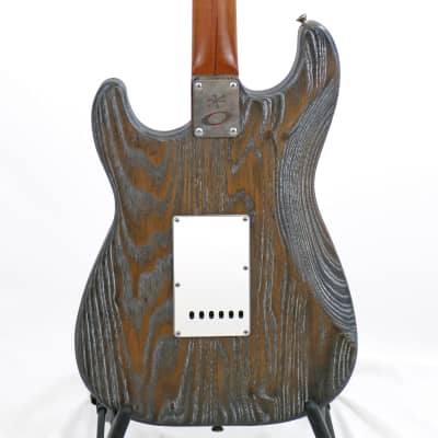 Offbeat Guitars "Model S" Catalpa Body, Roasted Maple Neck, EMG DG20 P/Us, Kluson Tremolo and Tuners image 3