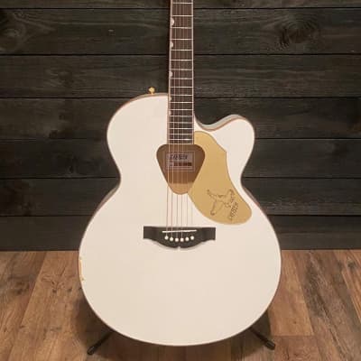Gretsch G5022C Rancher White Falcon Cutaway Jumbo Acoustic-Electric Guitar image 6