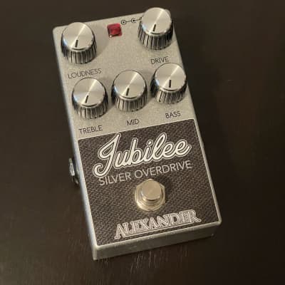 Alexander Jubilee Silver Overdrive Pedal | Reverb