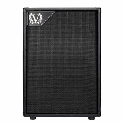 Victory Amplification V212VV Electric Guitar Amplifier Speaker Cabinet Black Tolex image 3