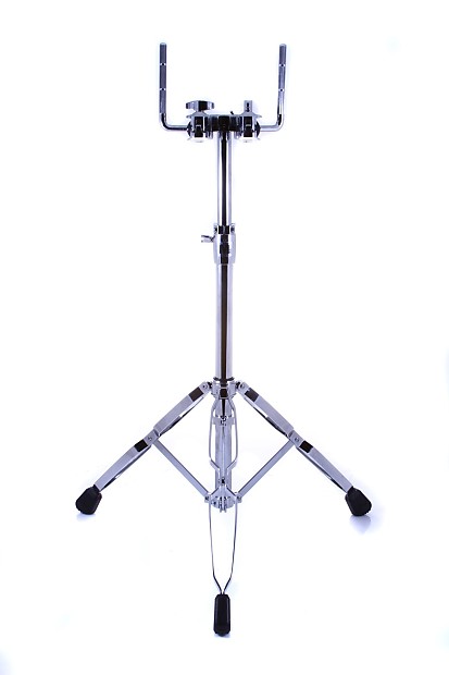 DW DWCP9900AL 9000 Series Heavy Duty Double-Braced Airlift Dual Tom Stand w/ Pneumatic Assist image 2