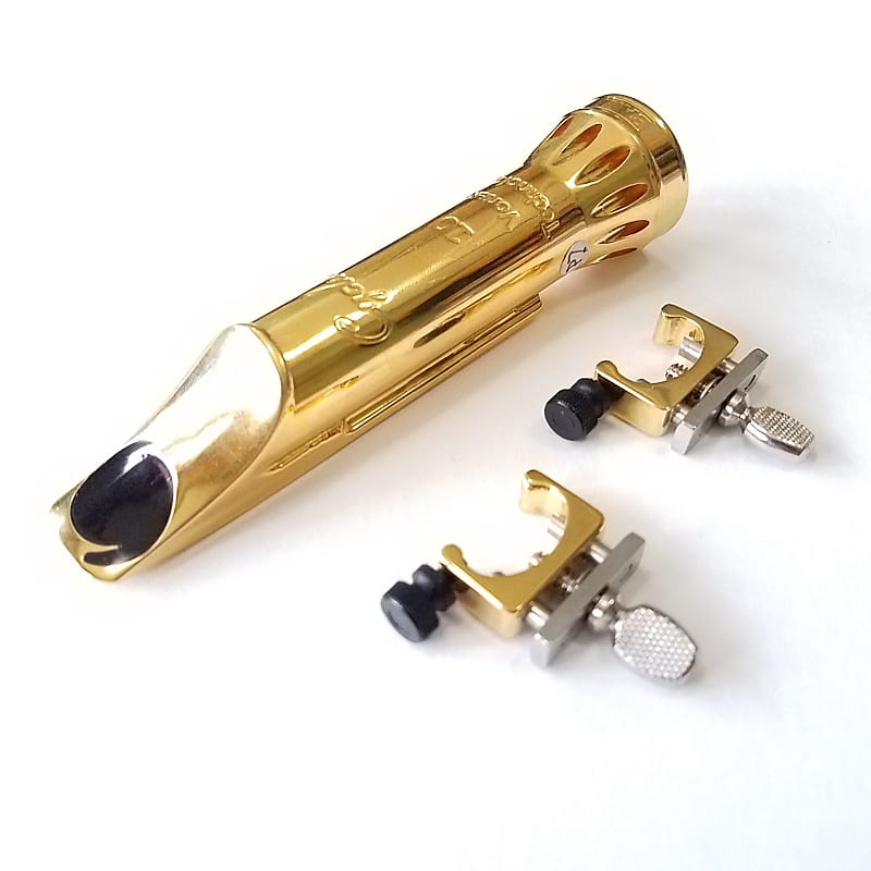 Bari Cyclone 10 Tenor Saxophone Mouthpiece Gold Plated Reverb