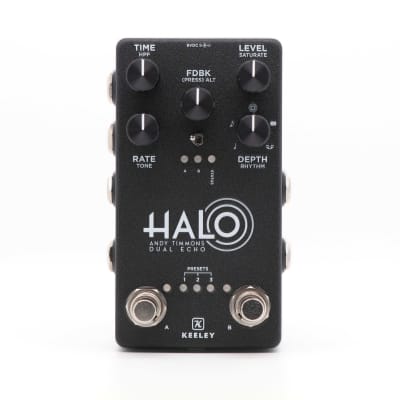 New Keeley HALO Dual Echo Delay Andy Timmons Singature Guitar Effects Pedal image 1