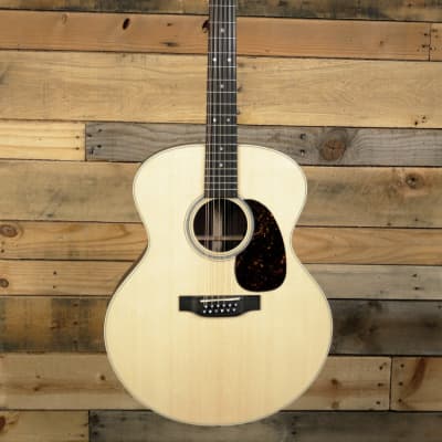 Martin Grand  J-16E 12-String Acoustic/Electric Guitar Natural w/ Case image 4