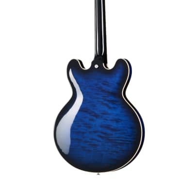 Gibson USA ES-335 Figured Deep Ocean Burst w/case image 3