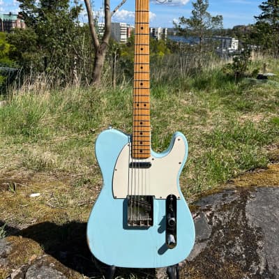 Fender Telecaster  1973 daphne blue image 1