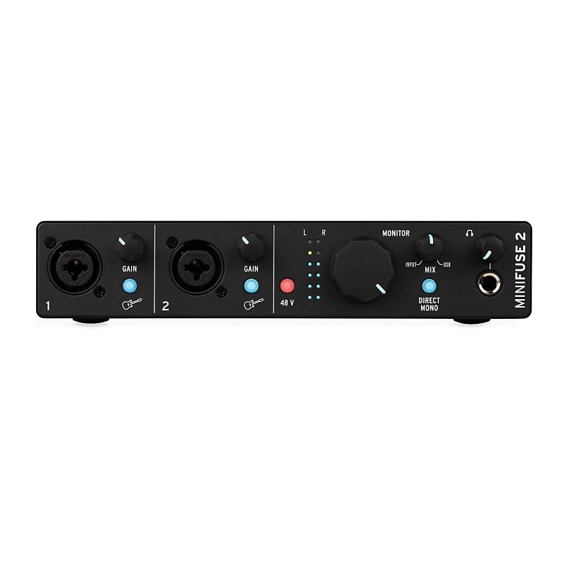 Arturia MiniFuse 2 Audio Portable Interface, USB Compatible with