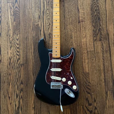 Fender Stratocaster American Vintage Reissue '57 Translucent Black image 1