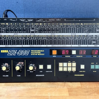 Korg EX-800 Vintage Programmable Polyphonic Synth