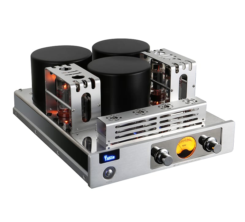 YAQIN MC-13S Push-Pull Integrated Stereo Tube Amplifier,Output Power 40Wx2, Tubes:12AX7*2, EL34*4,12AU7*2, AC115V and 230V Optional.  			