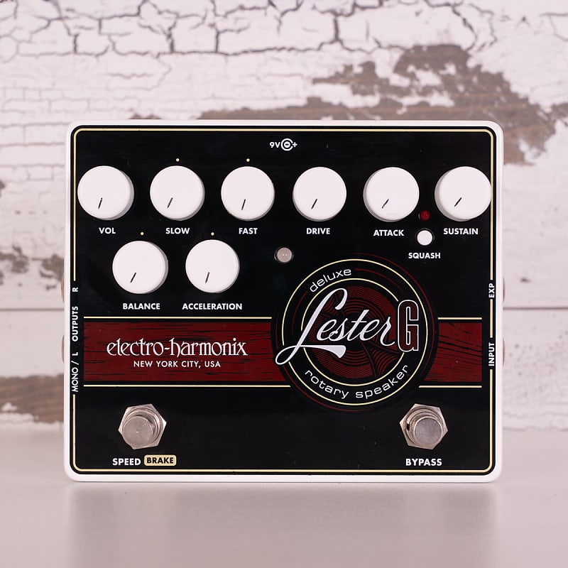 Electro-Harmonix Lester G Deluxe Rotary Speaker | Reverb