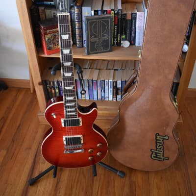 Gibson Les Paul Standard 2018, Lightweight, Blood Orange, EMG pickups, OHSC image 17