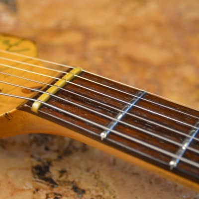 American Fender Stratocaster Relic Nitro Surf Green Custom ShopTexas Specials image 6