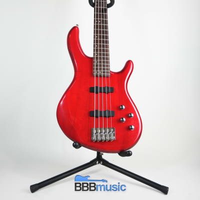 Cort Action Bass V Plus TR 5-String 2010s - Trans Red for sale