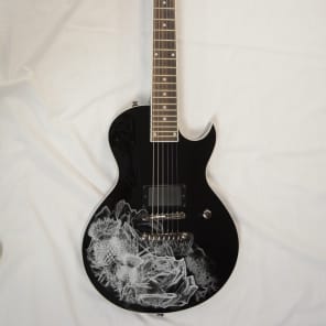 Ibanez CLM1 Cameron Lidell Signature Guitar Black/Graphic