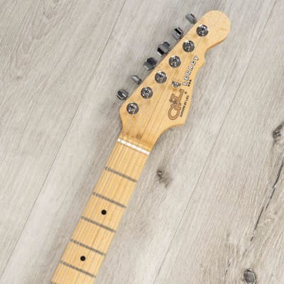Mint G&L USA Legacy Guitar, Quartersawn Maple Fretboard Modern Classic Neck Turquoise image 8