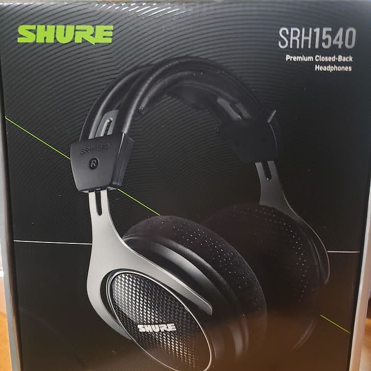 Shure SRH1540-BK Professional Closed-Back Headphones Free US 48 State Shipping
