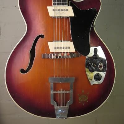 ⚠️ 1960 Hoyer Starlet Semi Thinline, electric, solid top. image 3