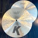 Zildjian 14" K Custom Dark Hi-Hat Cymbals (Pair) Open Box Item