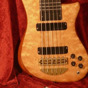 Alembic Electric 6 string bass maple top image 10